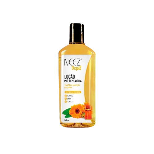 Loção Pré-Depilatória Neez Depil Calendula e Glicerina 240ml