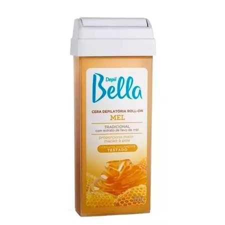 REFIL CERA DEPILATÓRIA ROLL-ON DEO 100G - DEPIL BELLA-mel